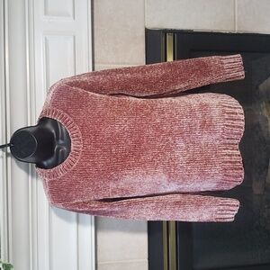 💥4/$20 Orvis Dusky Pink Soft Chenille Knit Sweater.